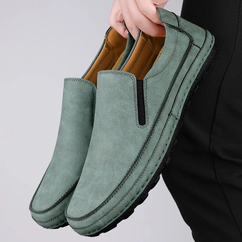 Alvero Genuine Leather Loafers