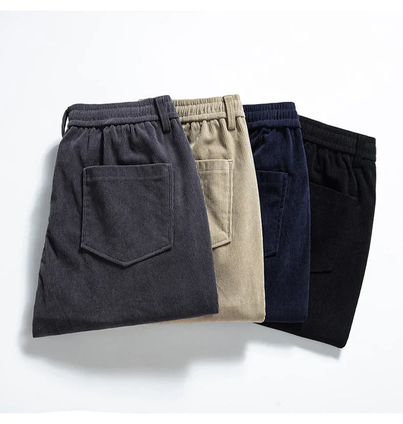James™ | Corduroy Drawstring Slacks