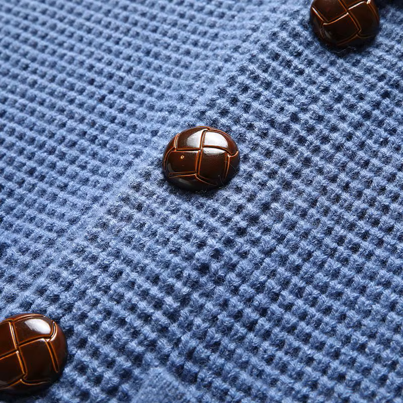 Gilet Burmeister en maille gaufrée