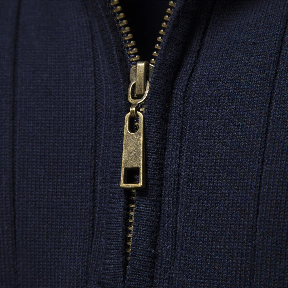 James™ | Zip-Up Sweater