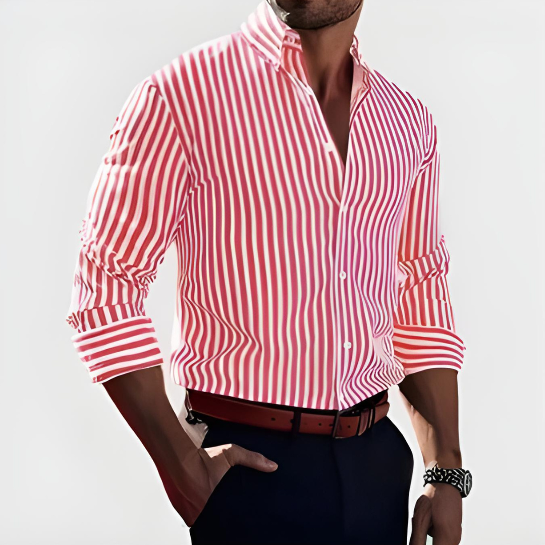 James™ | Confidence Striped Shirt