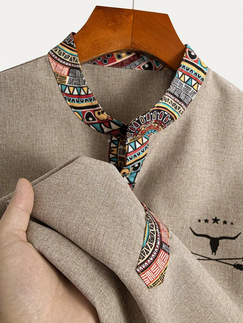 James™ | Elegant Short-Sleeve Shirt