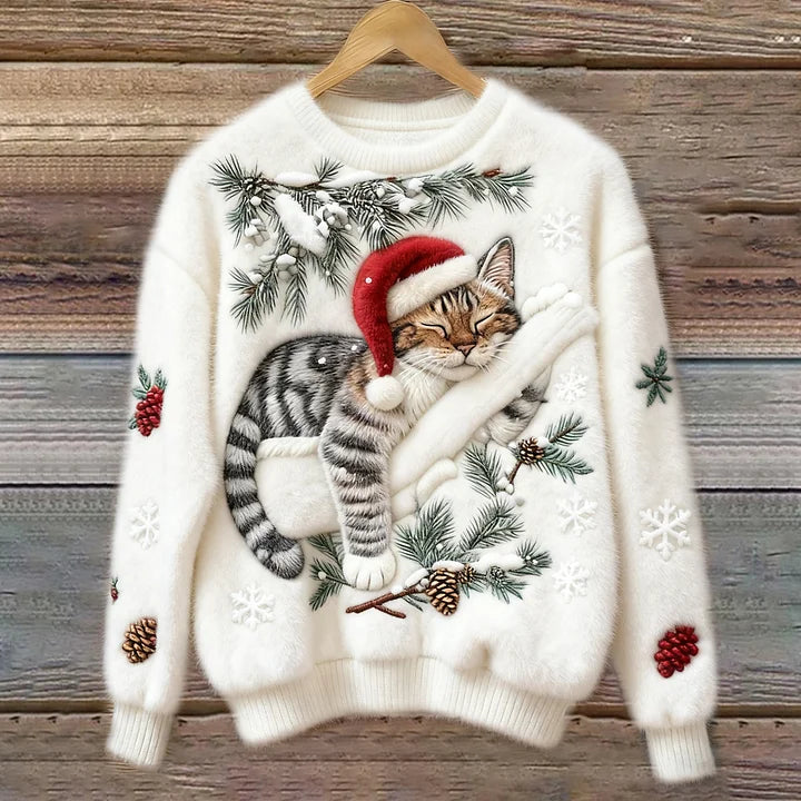 Jane™ | Holiday Cat Plush Sweater
