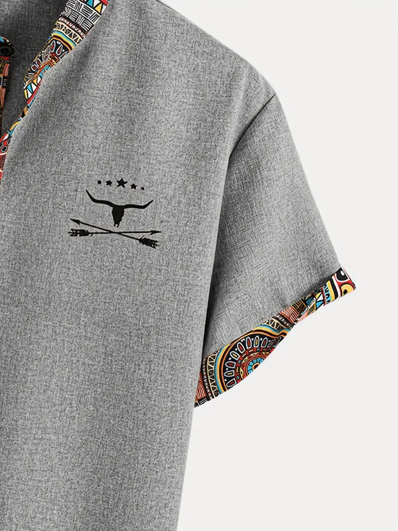 James™ | Elegant Short-Sleeve Shirt