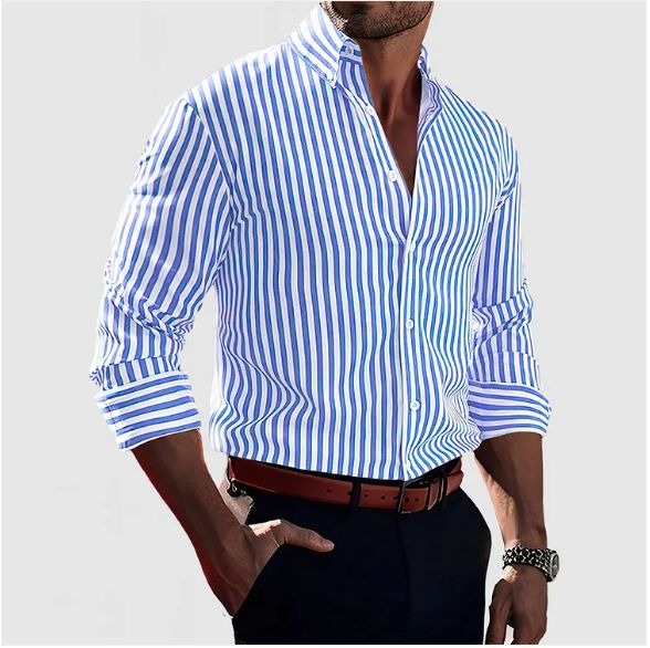James™ | Confidence Striped Shirt