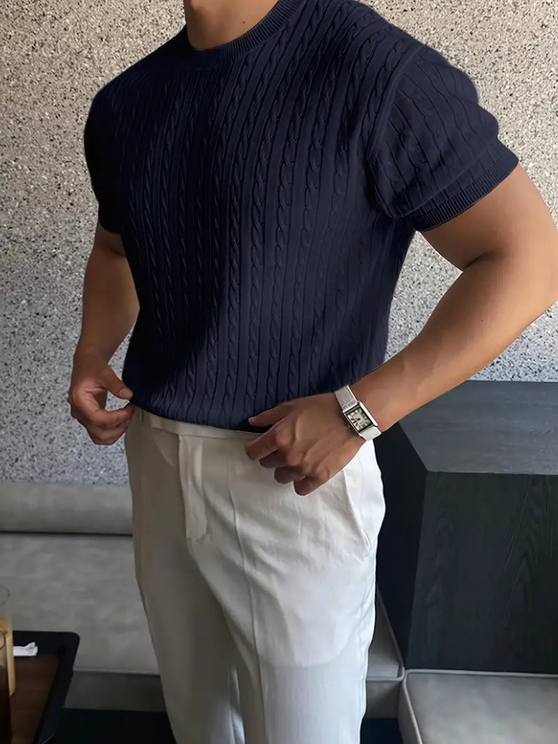 James™ | Elegant Knit Sweater