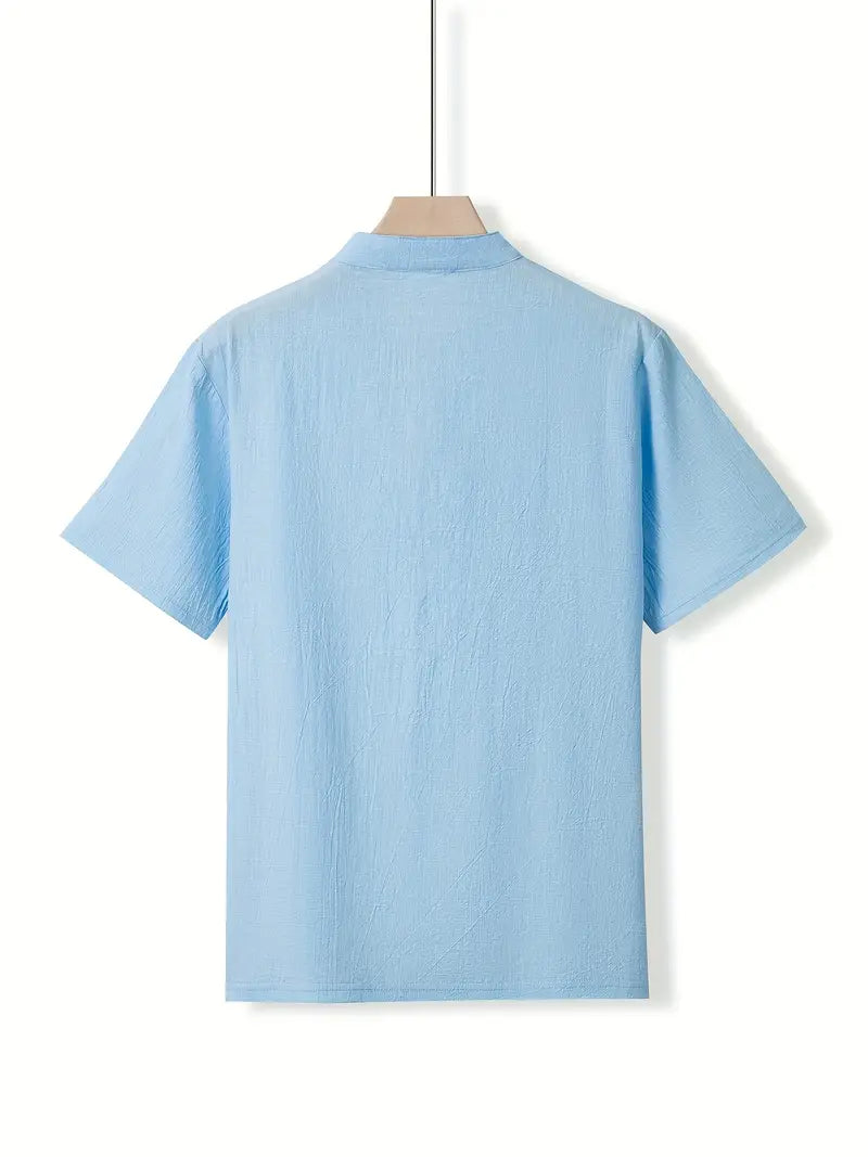 James™ | Elegant Short-Sleeve Shirt