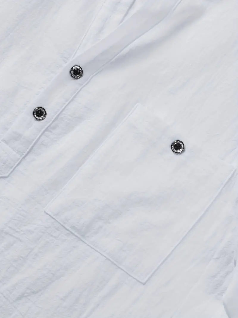 James™ | Elegant Short-Sleeve Shirt