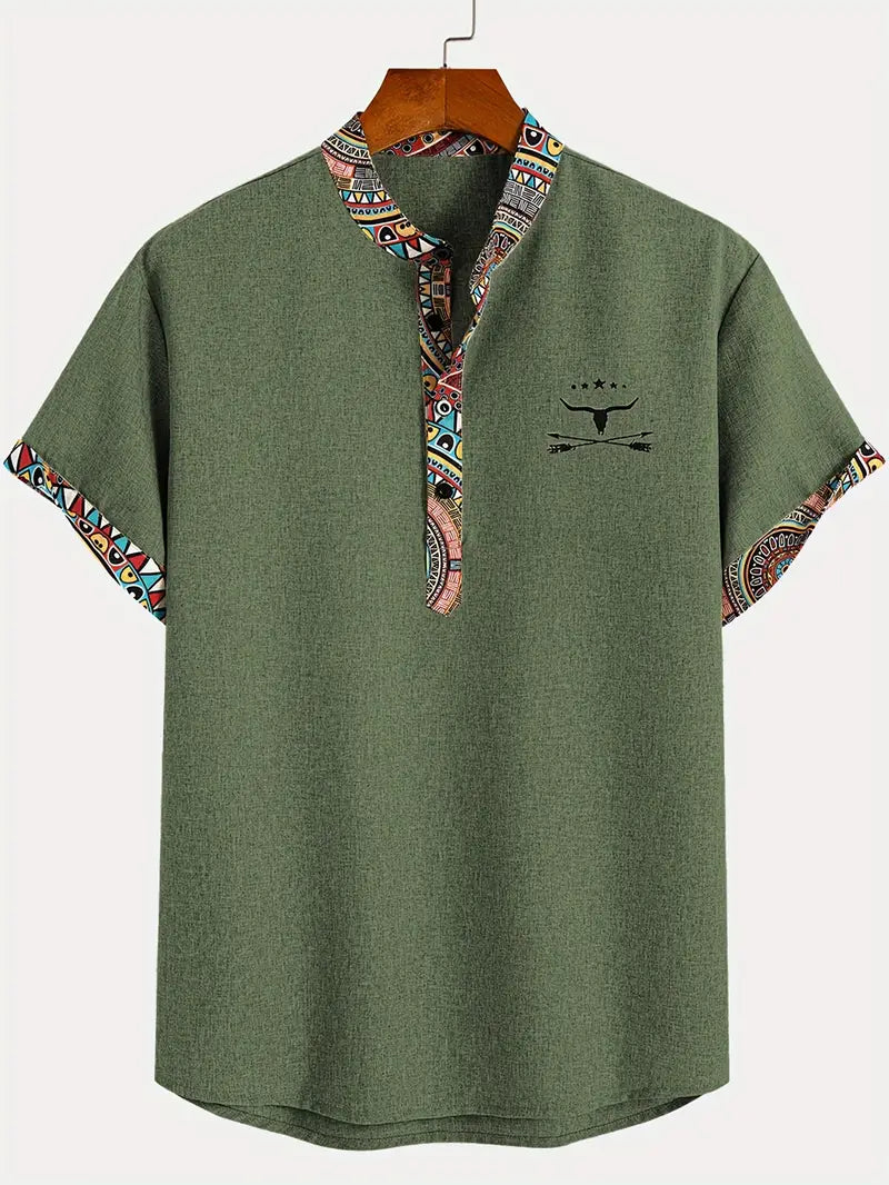 James™ | Elegant Short-Sleeve Shirt