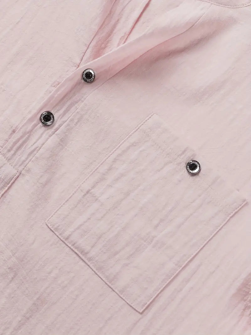 James™ | Elegant Short-Sleeve Shirt
