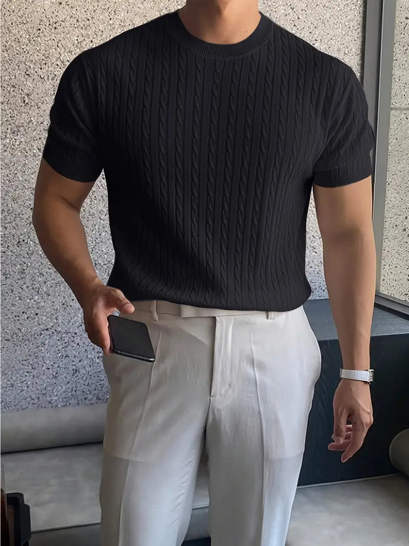 James™ | Elegant Knit Sweater