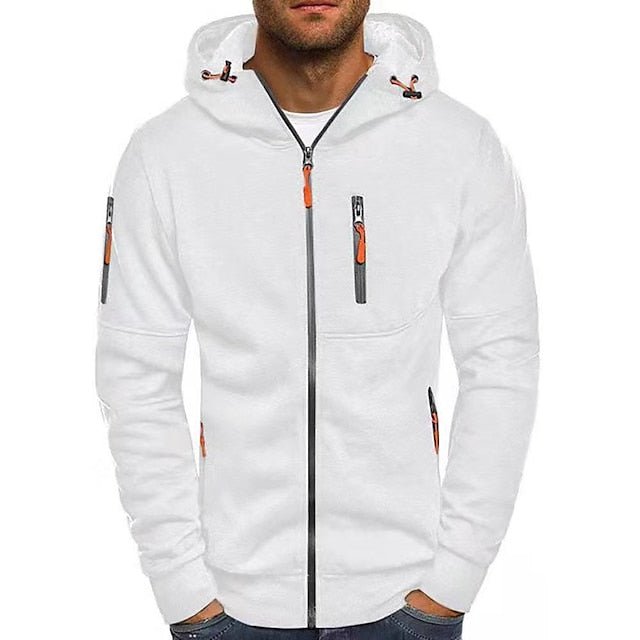 James™ | Hooded Zip-Up Jacket