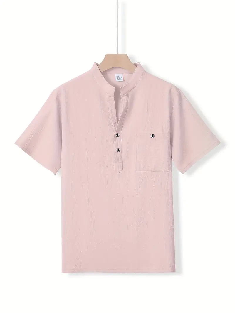 James™ | Elegant Short-Sleeve Shirt