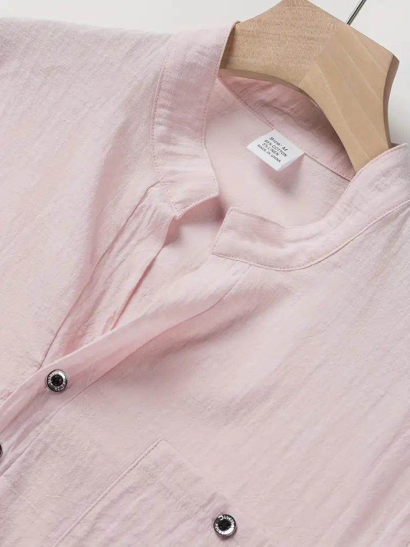 James™ | Elegant Short-Sleeve Shirt