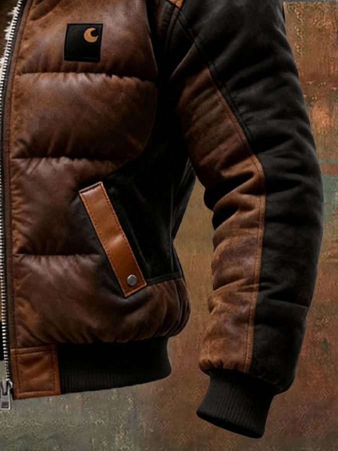 James™ | Retro Quilted Cotton Jacket