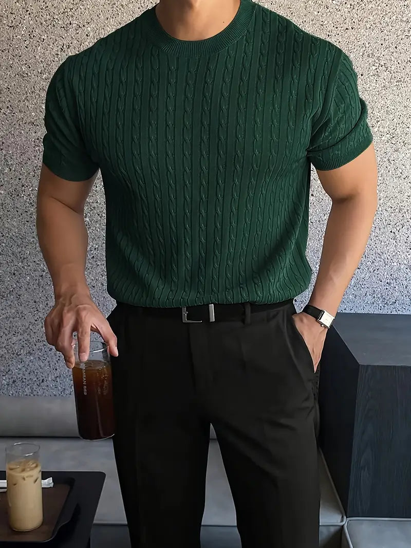 James™ | Elegant Knit Sweater