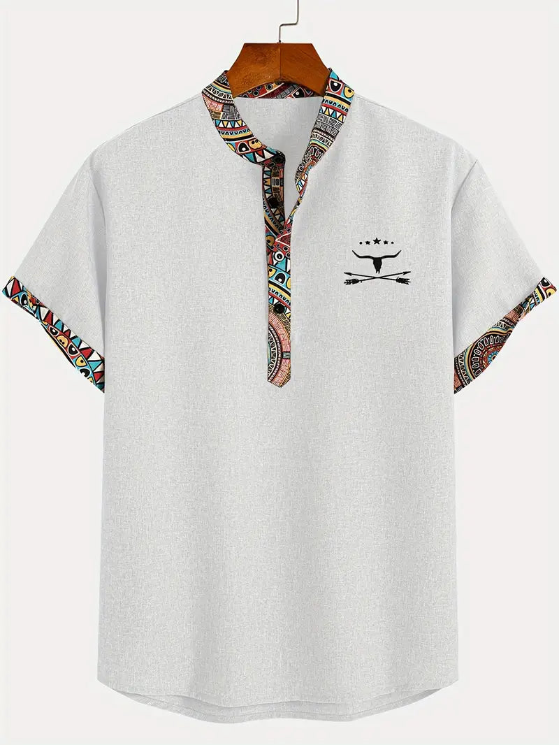 James™ | Elegant Short-Sleeve Shirt