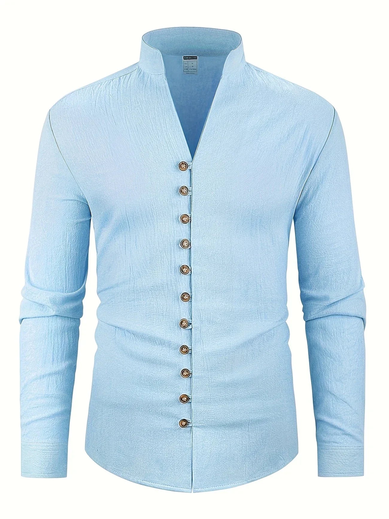 James™ | Lightweight Cotton Long Sleeve Shirt