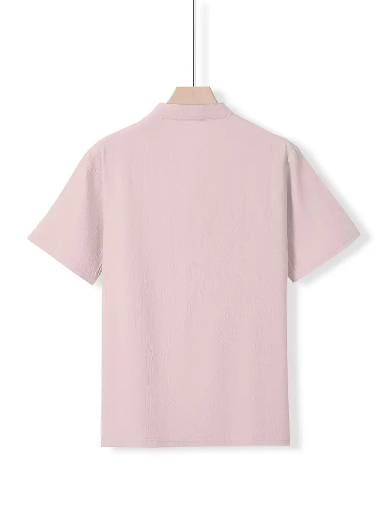 James™ | Elegant Short-Sleeve Shirt