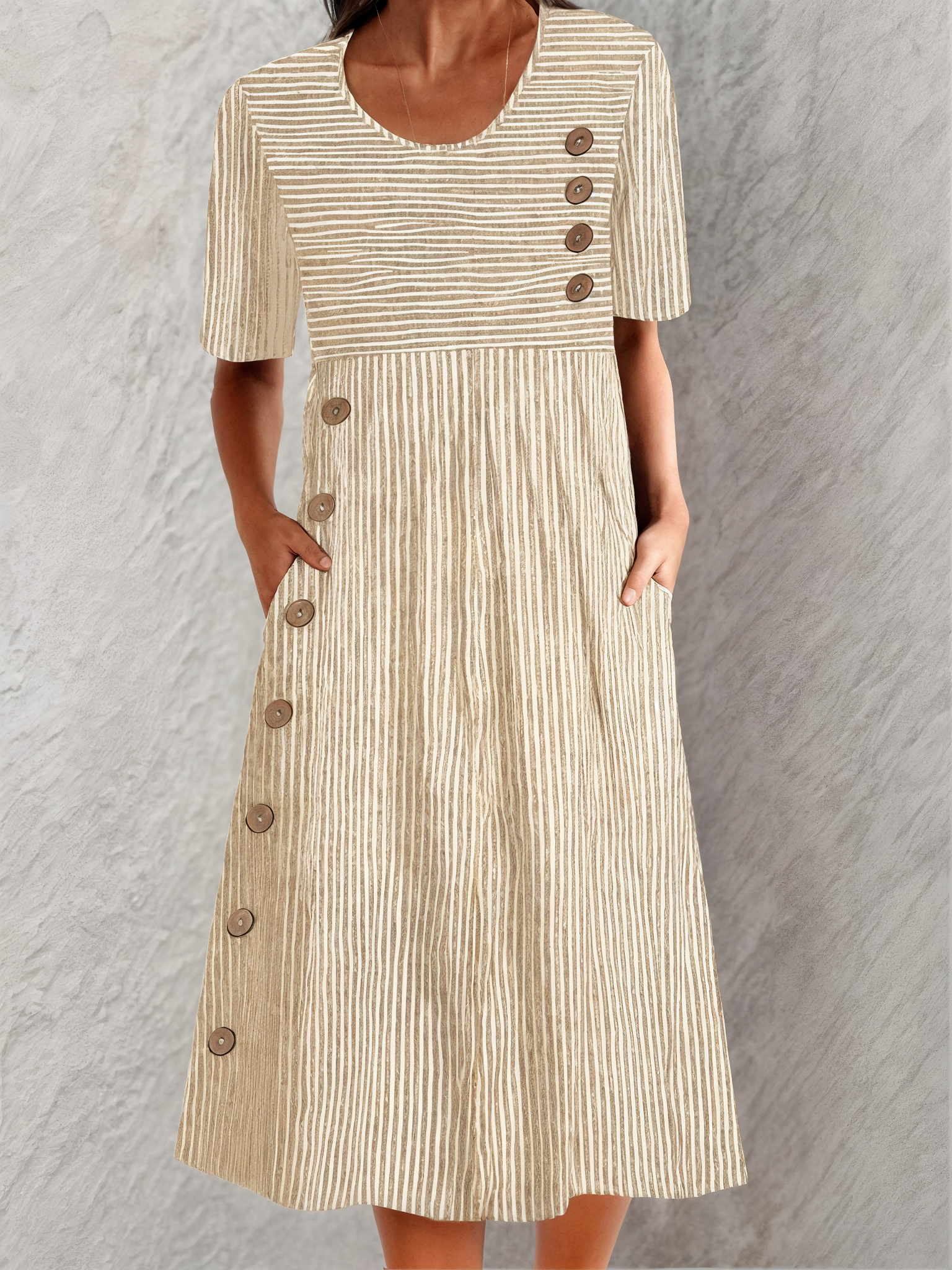 Sophia™ | Striped Summer Dress