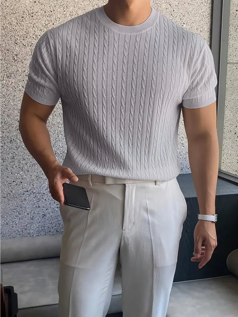 James™ | Elegant Knit Sweater