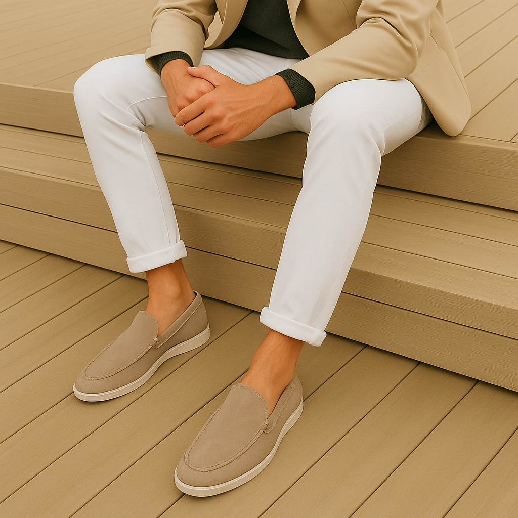 James™ | Elegant Suede Loafers