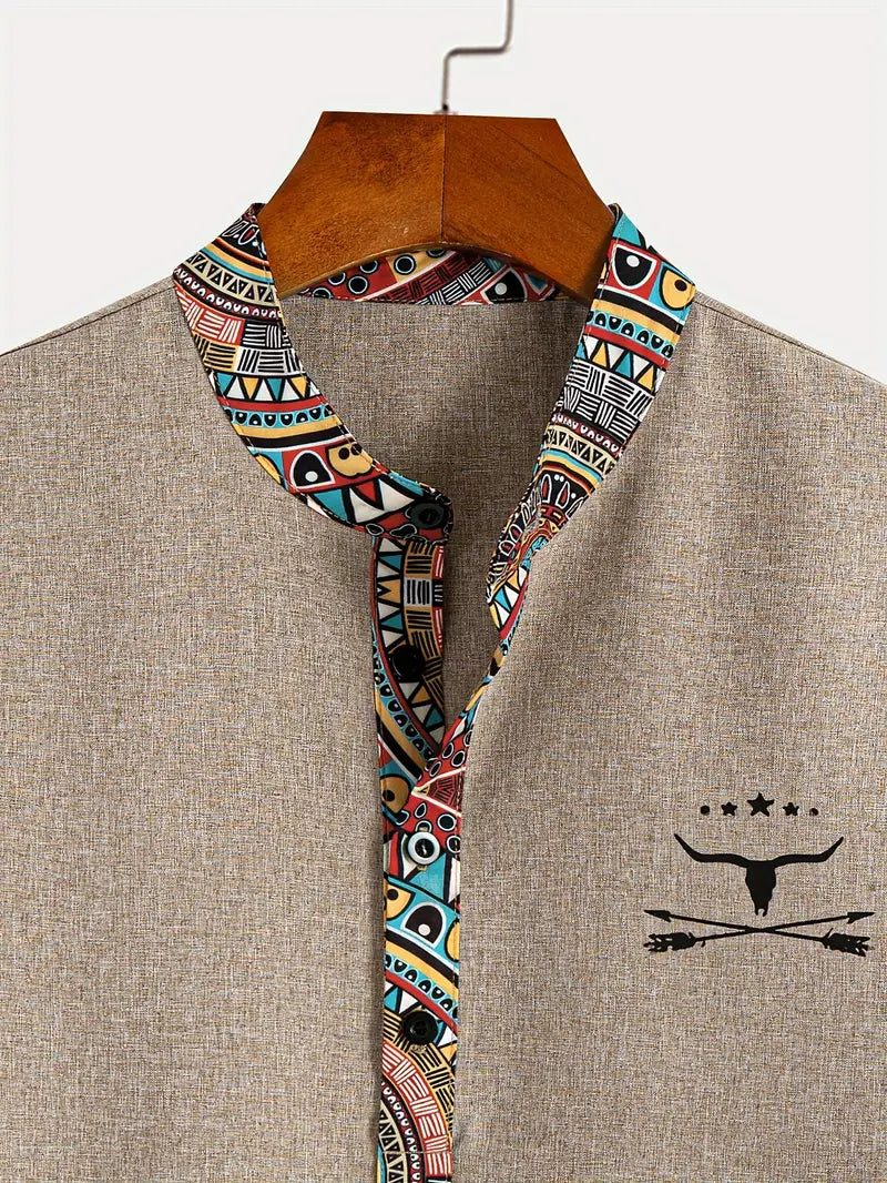 James™ | Elegant Short-Sleeve Shirt