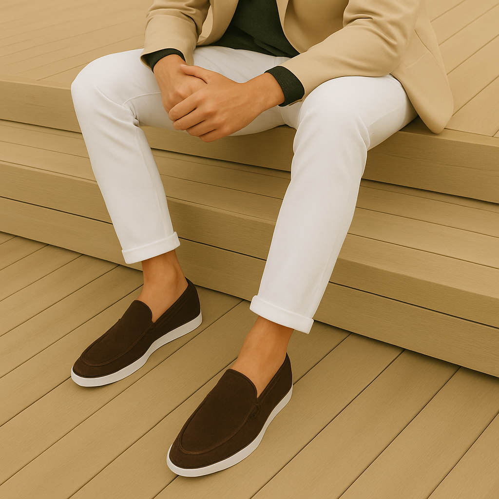 James™ | Elegant Suede Loafers