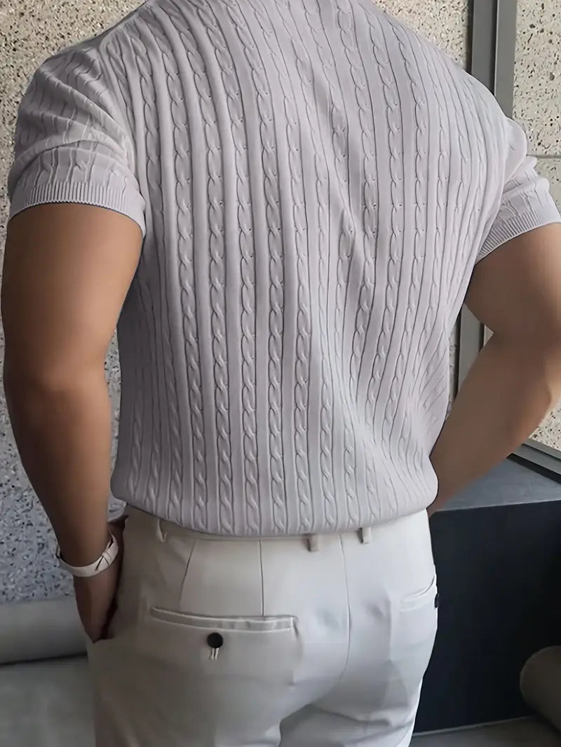 James™ | Elegant Knit Sweater