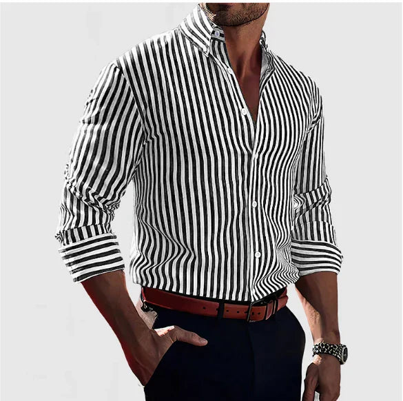 James™ | Confidence Striped Shirt