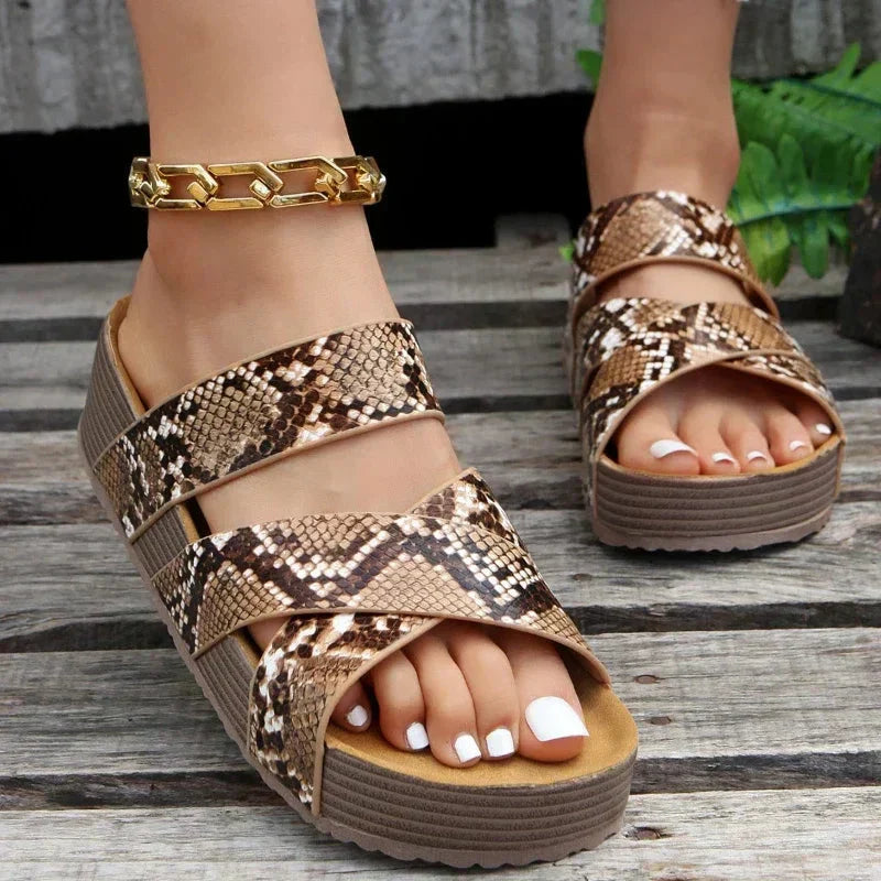 Brenda™ | Orthopedic leather sandals
