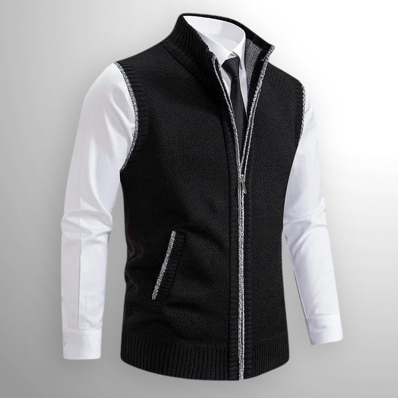 James™ | Full-Zip Sweater Vest