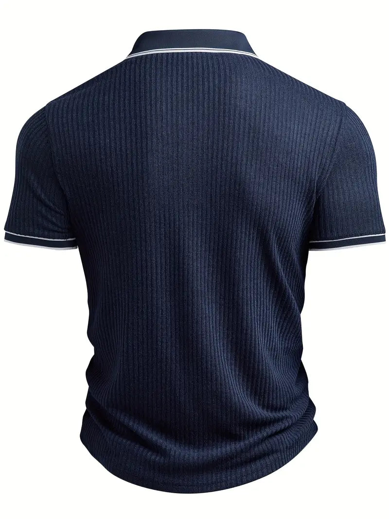 James™ | Elegant Short Sleeve Polo
