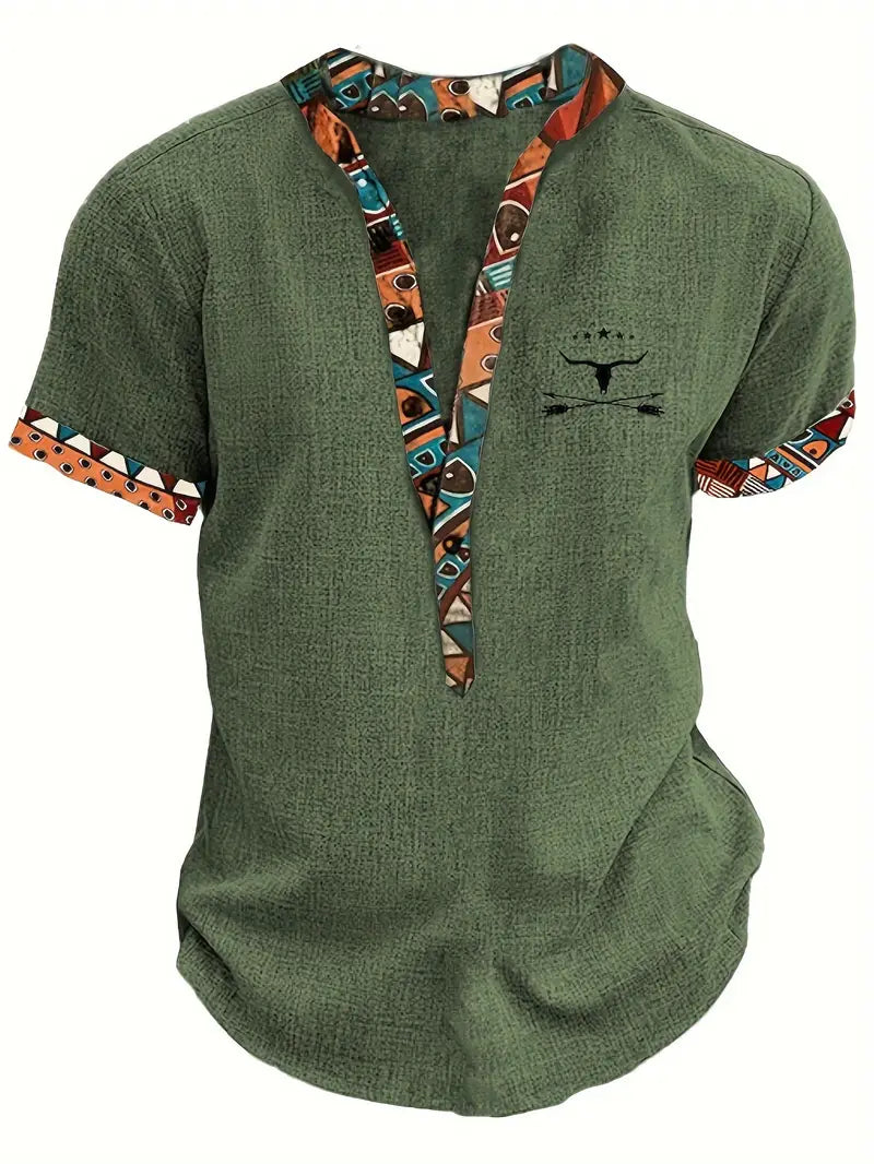 James™ | Elegant Short-Sleeve Shirt