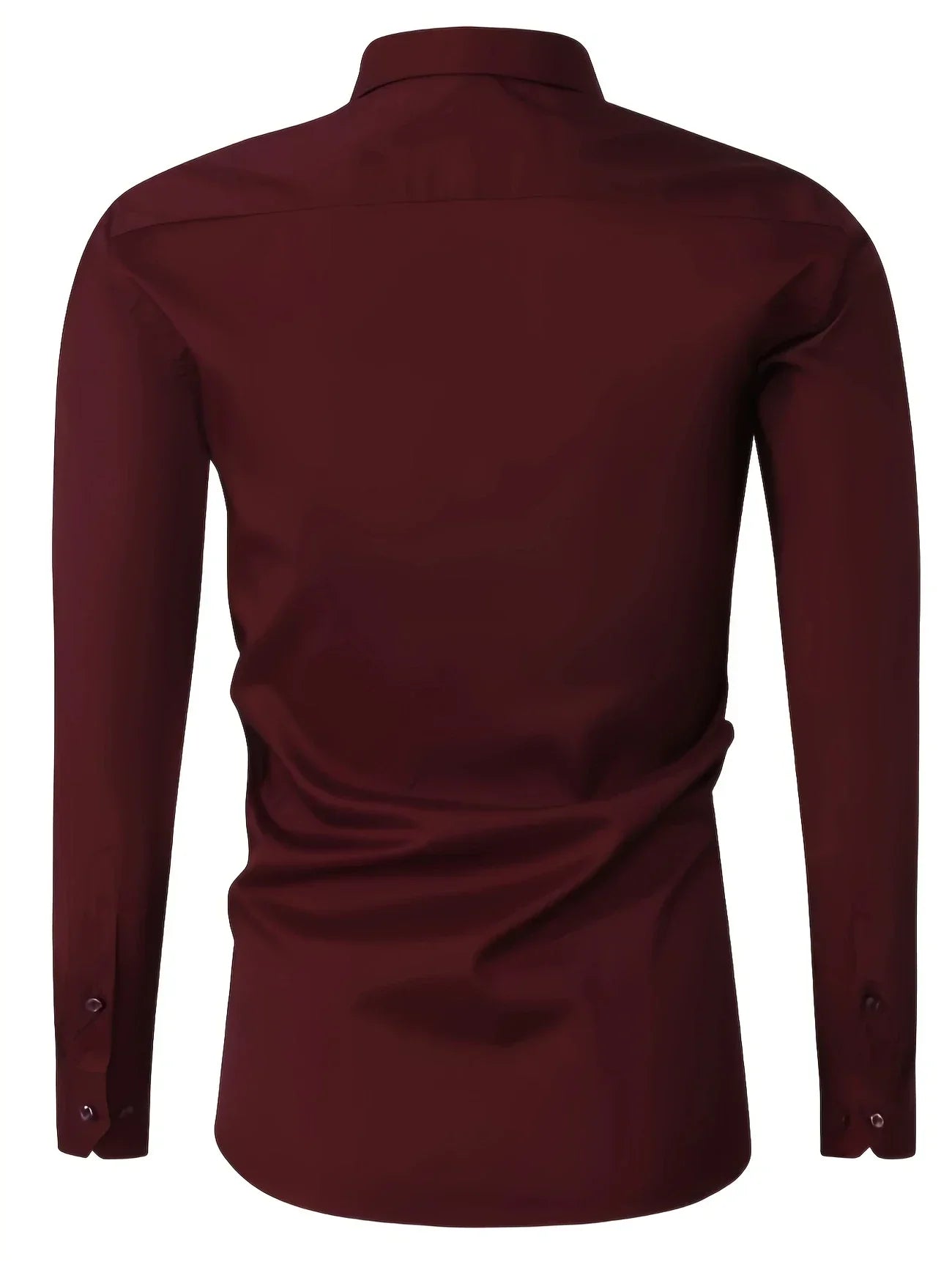 James™ | Elegant Long Sleeve Button-Up Shirt