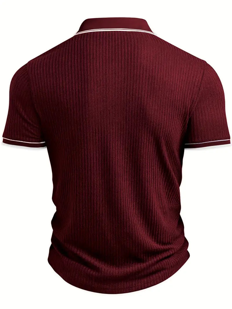 James™ | Elegant Short Sleeve Polo