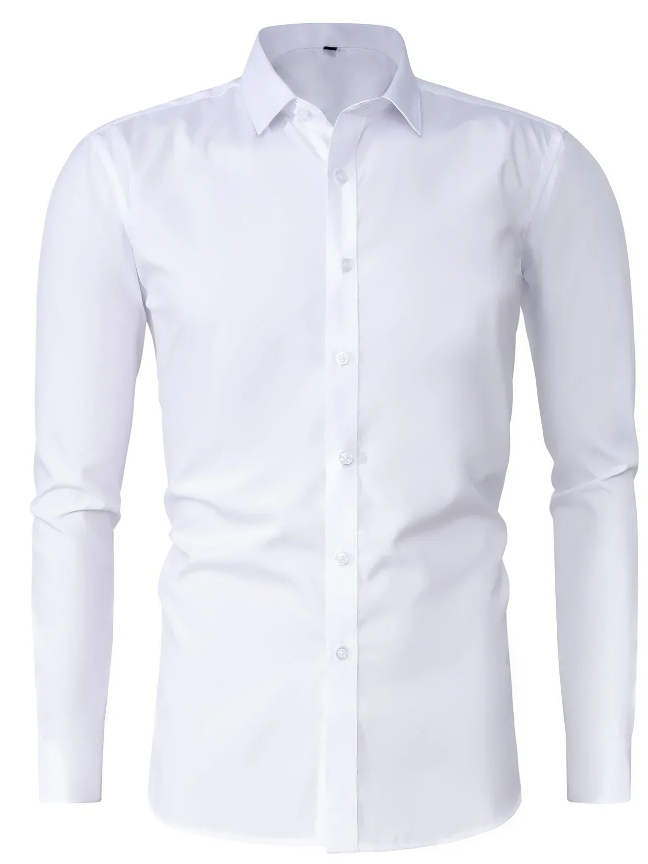 James™ | Elegant Long Sleeve Button-Up Shirt