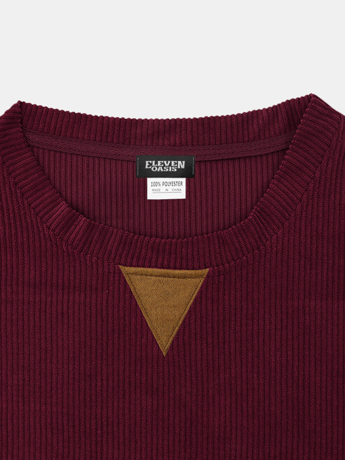 James™ | Banff Corduroy Patch Crew