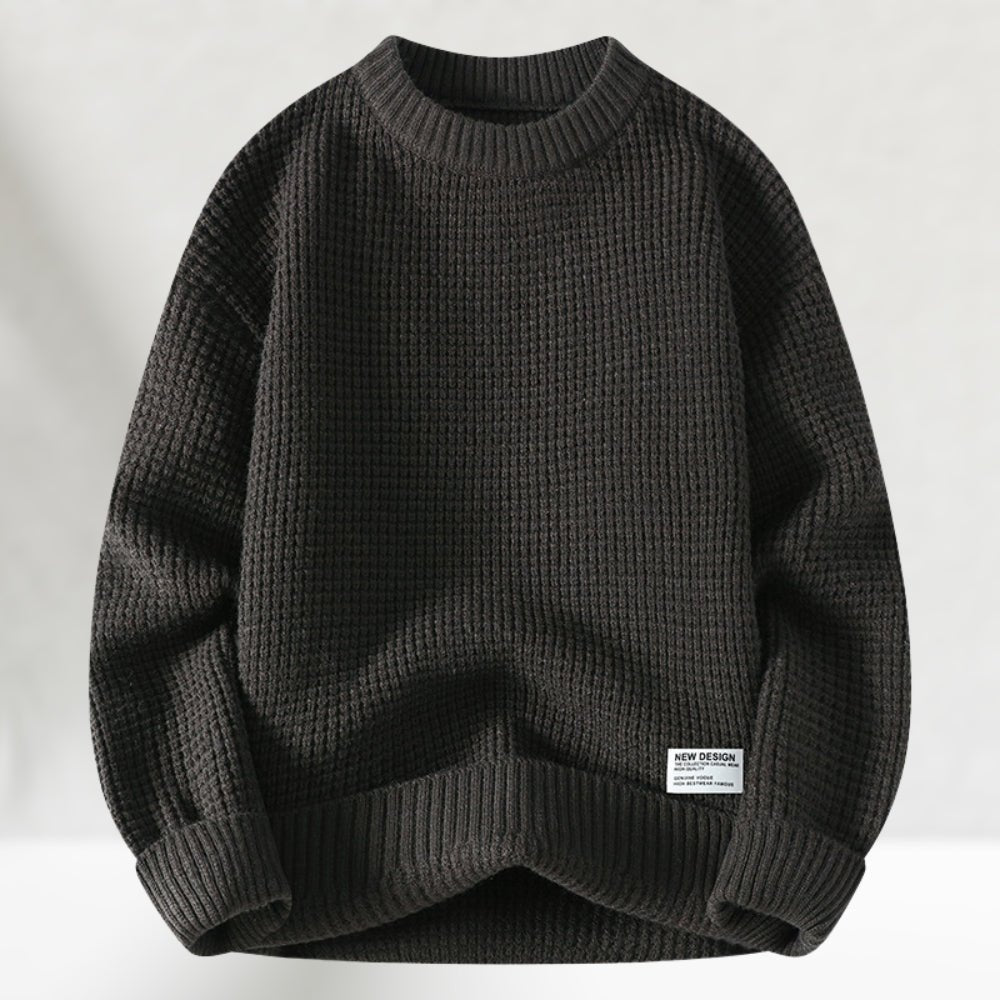 Aiden | Classic Knit Crewneck Sweater