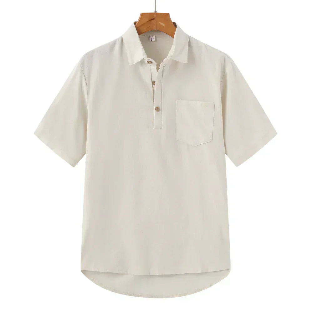 James™ | Linen Polo