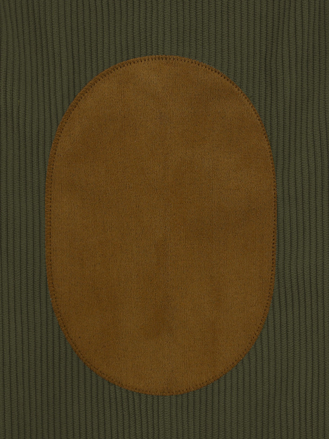 James™ | Cord Texture Button Mock Neck Pullover