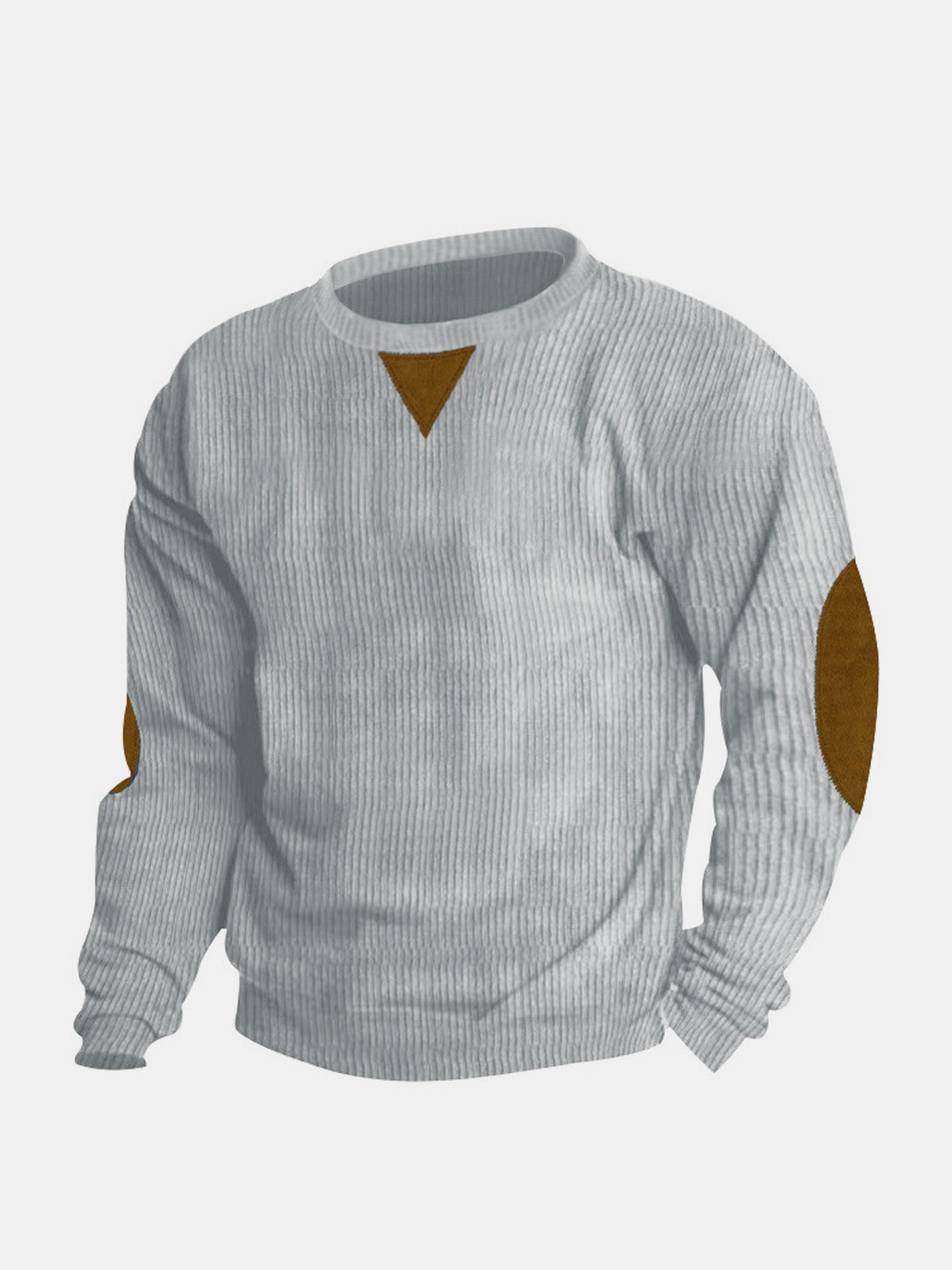 James™ | Banff Corduroy Patch Crew