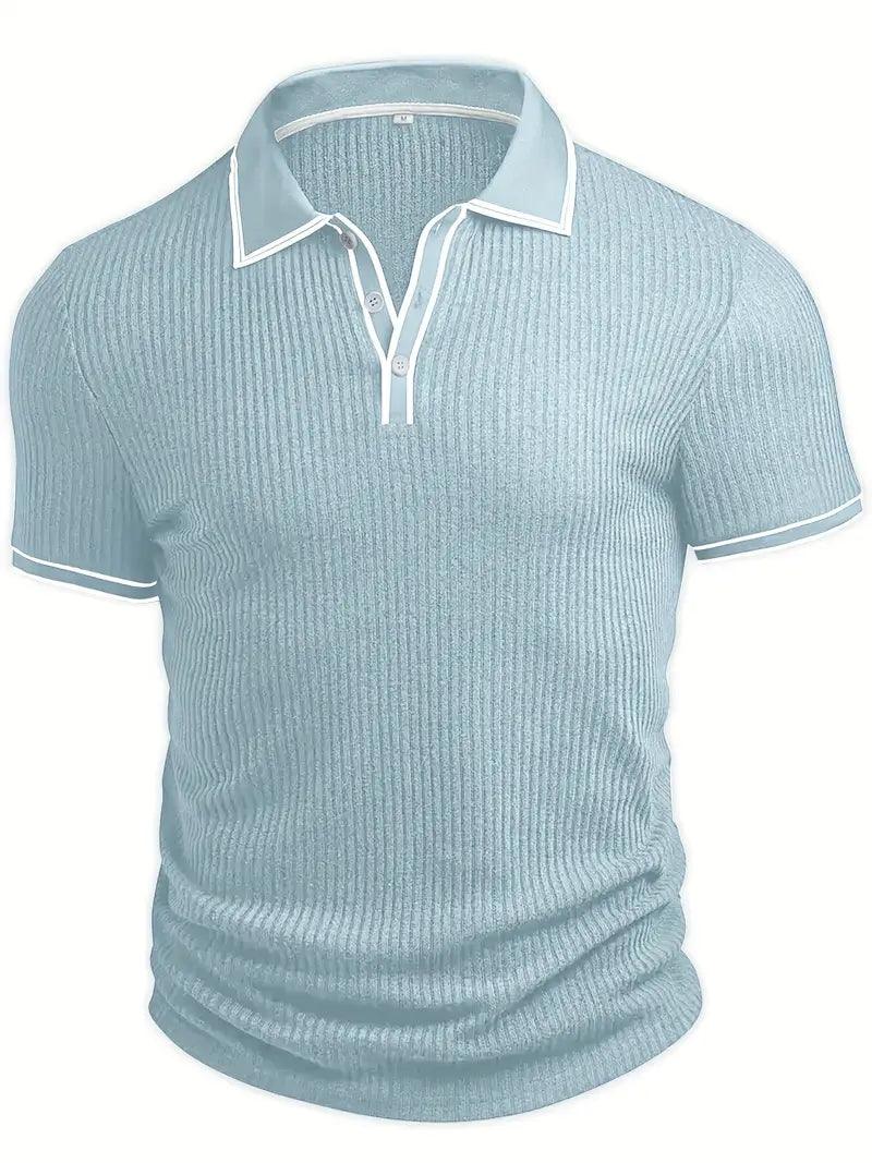 James™ | Elegant Short Sleeve Polo