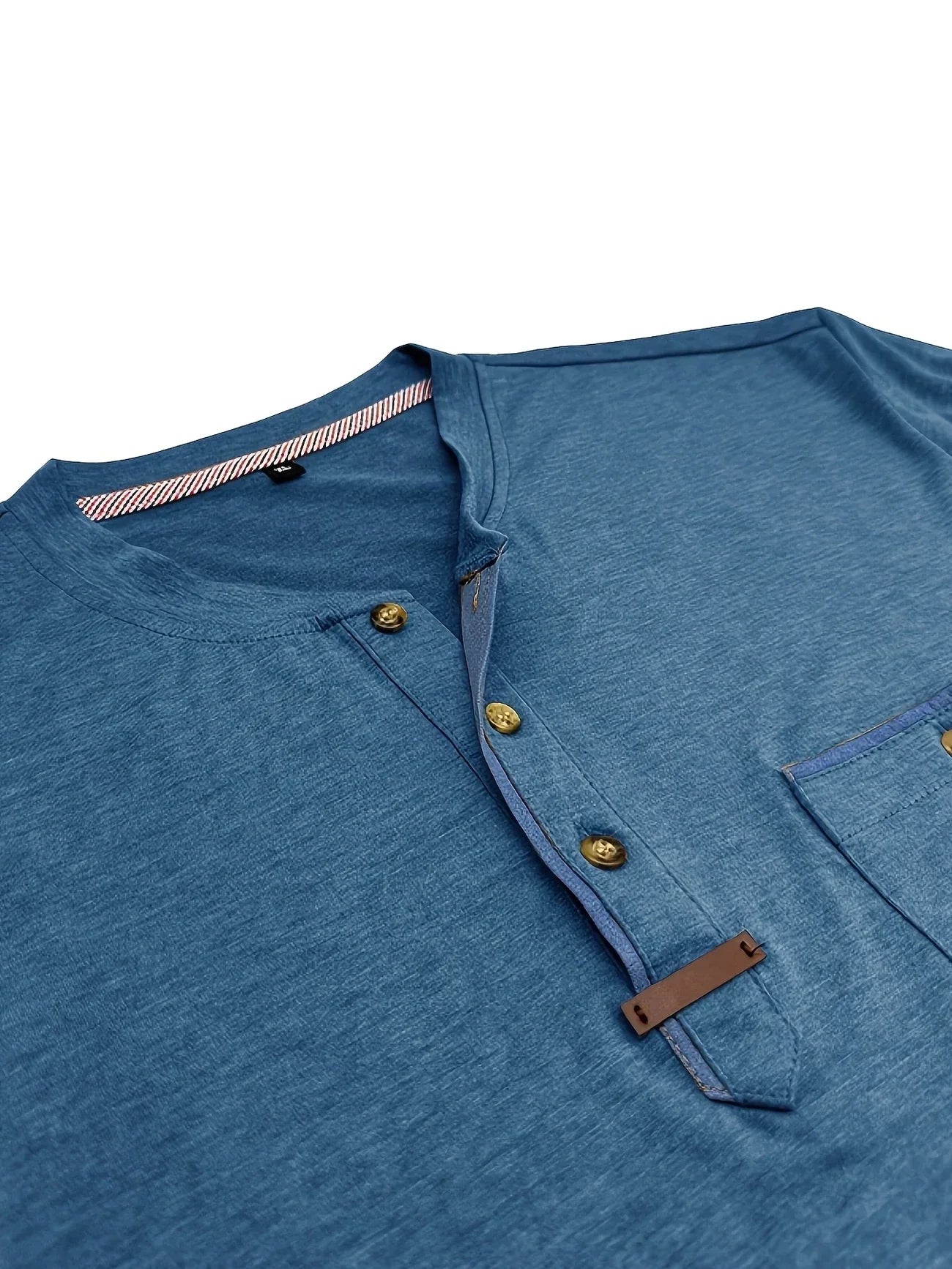 James™ | Elegant Round Neck T-shirt with Pocket