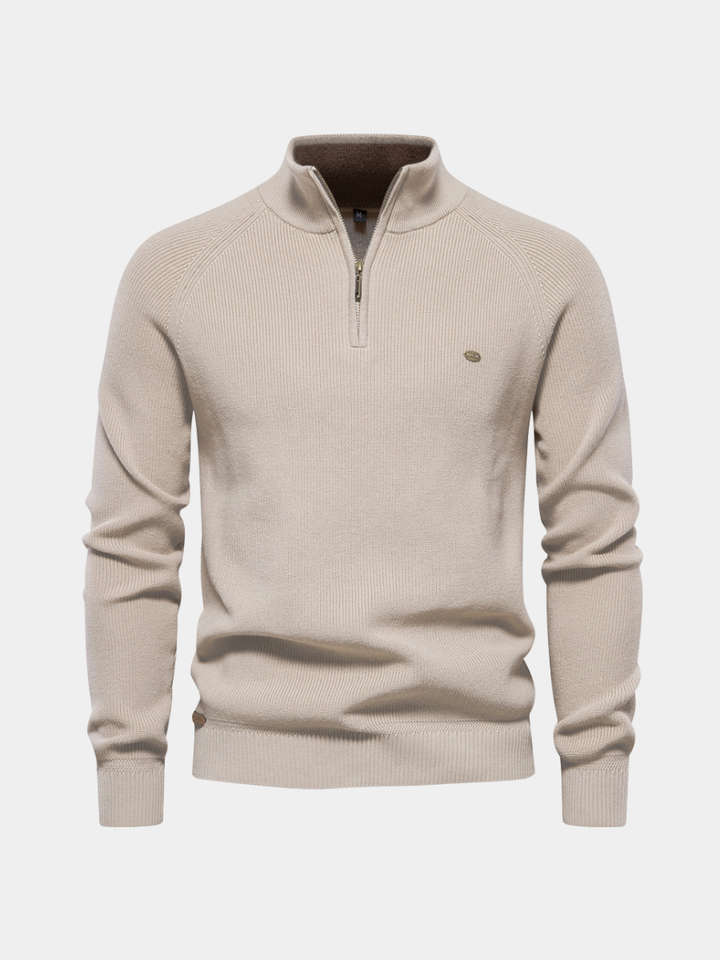 James™ | Luxury Zip Pullover
