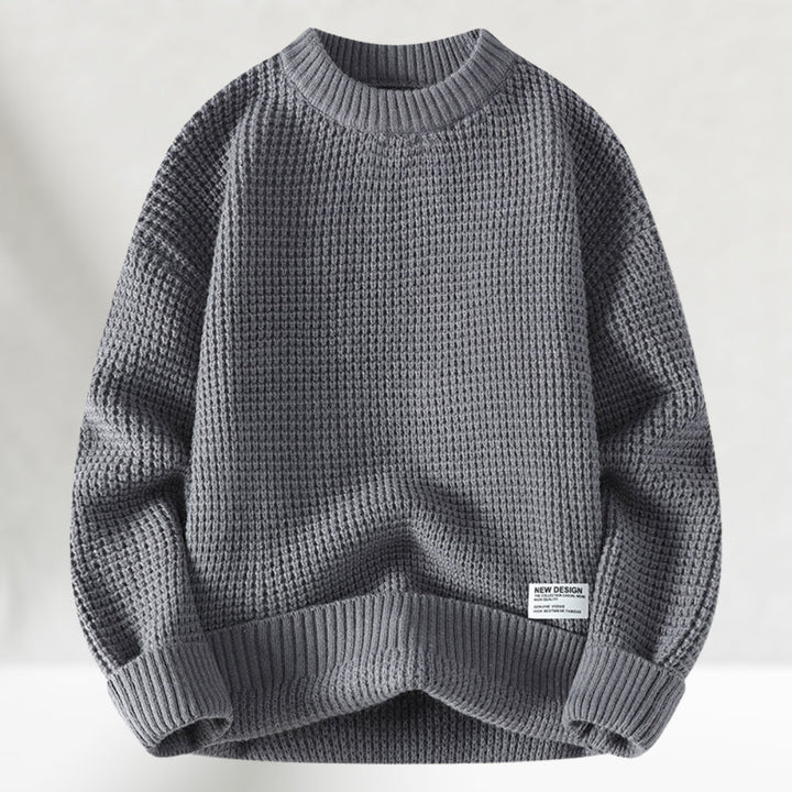 Aiden | Classic Knit Crewneck Sweater