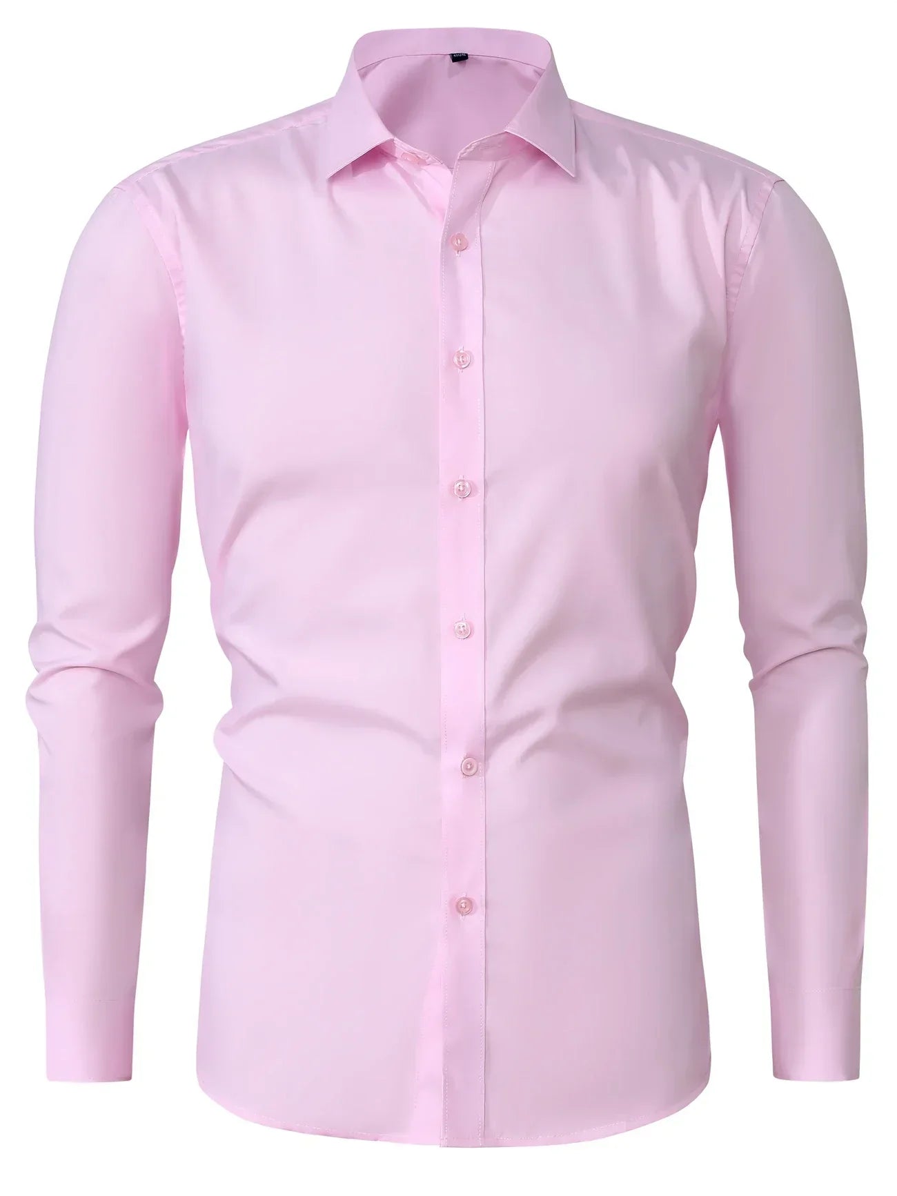 James™ | Elegant Long Sleeve Button-Up Shirt