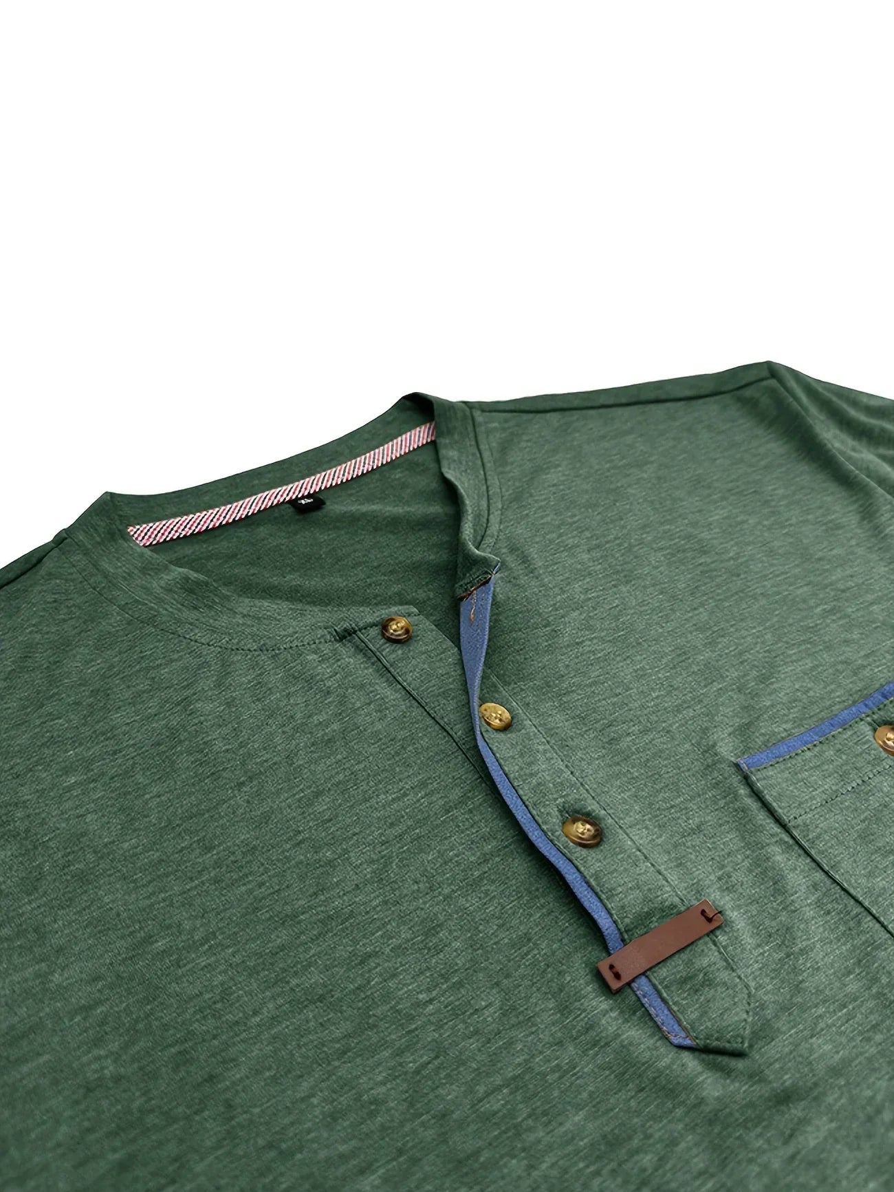 James™ | Elegant Round Neck T-shirt with Pocket