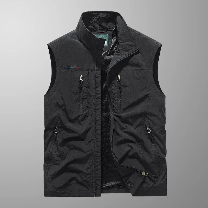 James™ - Multi-Pocket Breathable Outdoor Cargo Vest