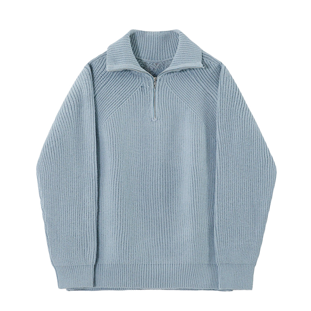 James™ | Quarter-Zip Azure Pullover